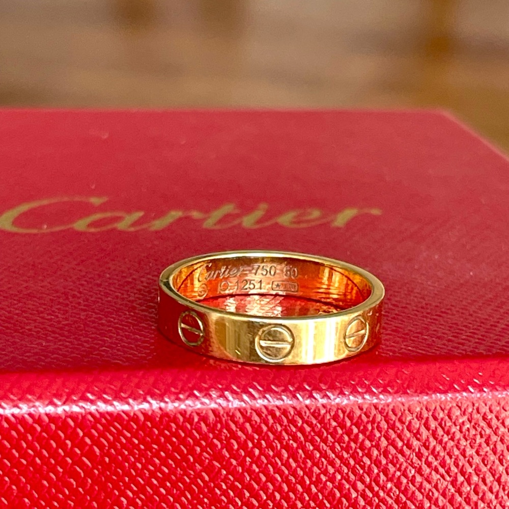 Cartier love ring